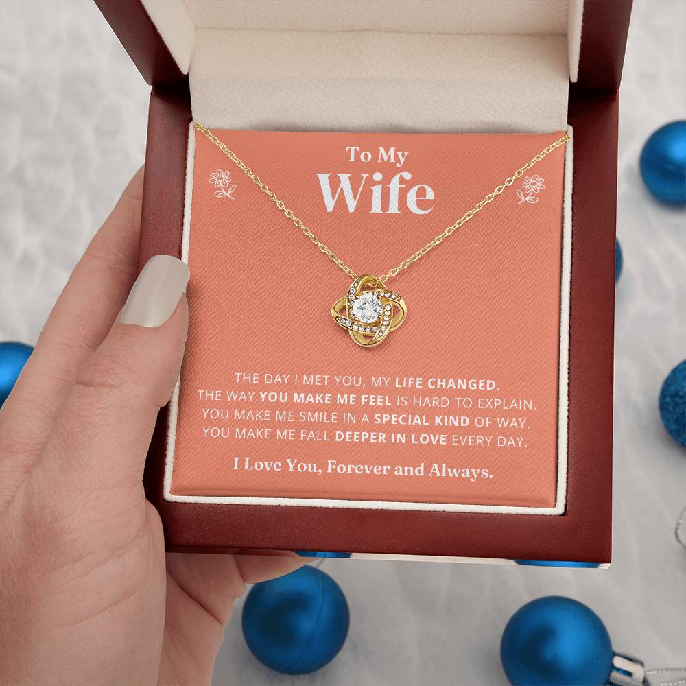 Wife - Hard To Explain - Love Knot Gift Set