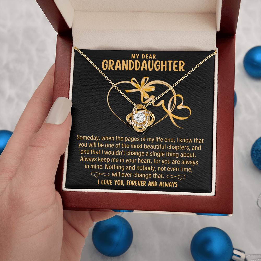 Granddaughter - Pages - Love Knot Gift Set