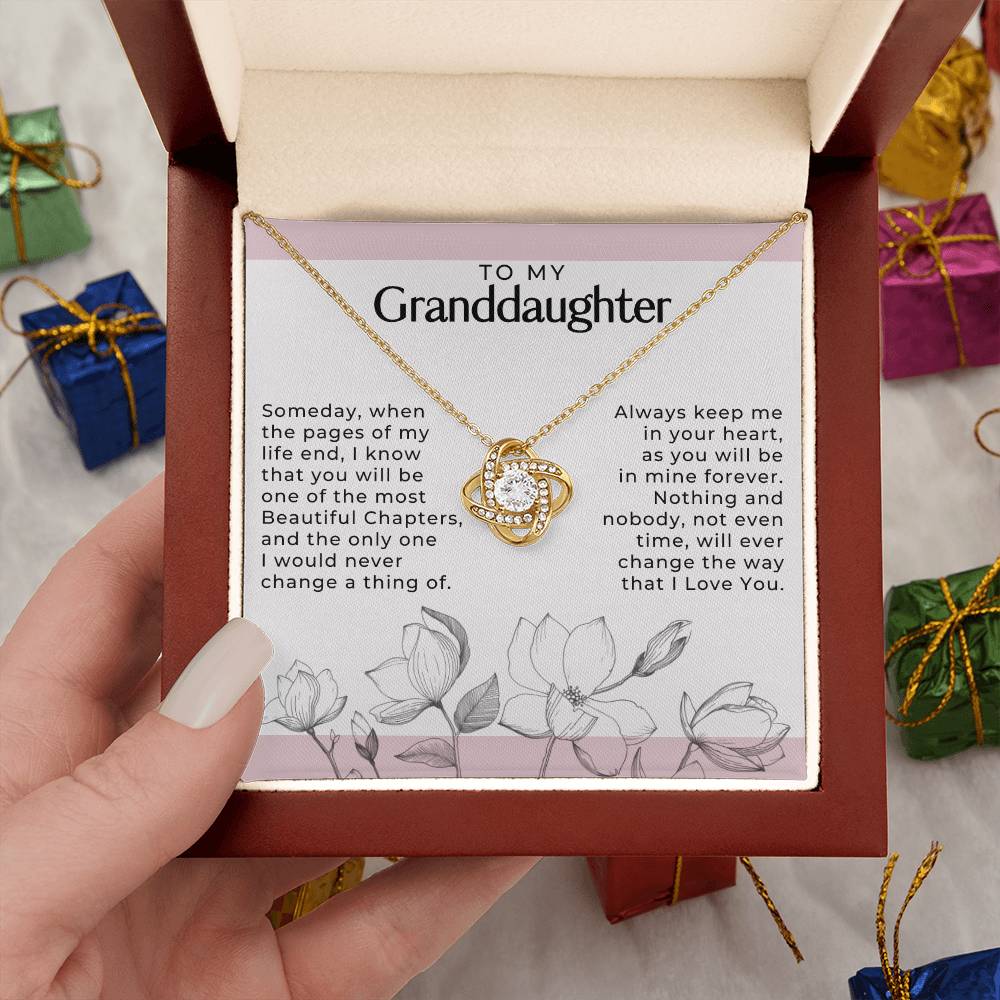 Granddaughter - Chapters - Love Knot Gift Set