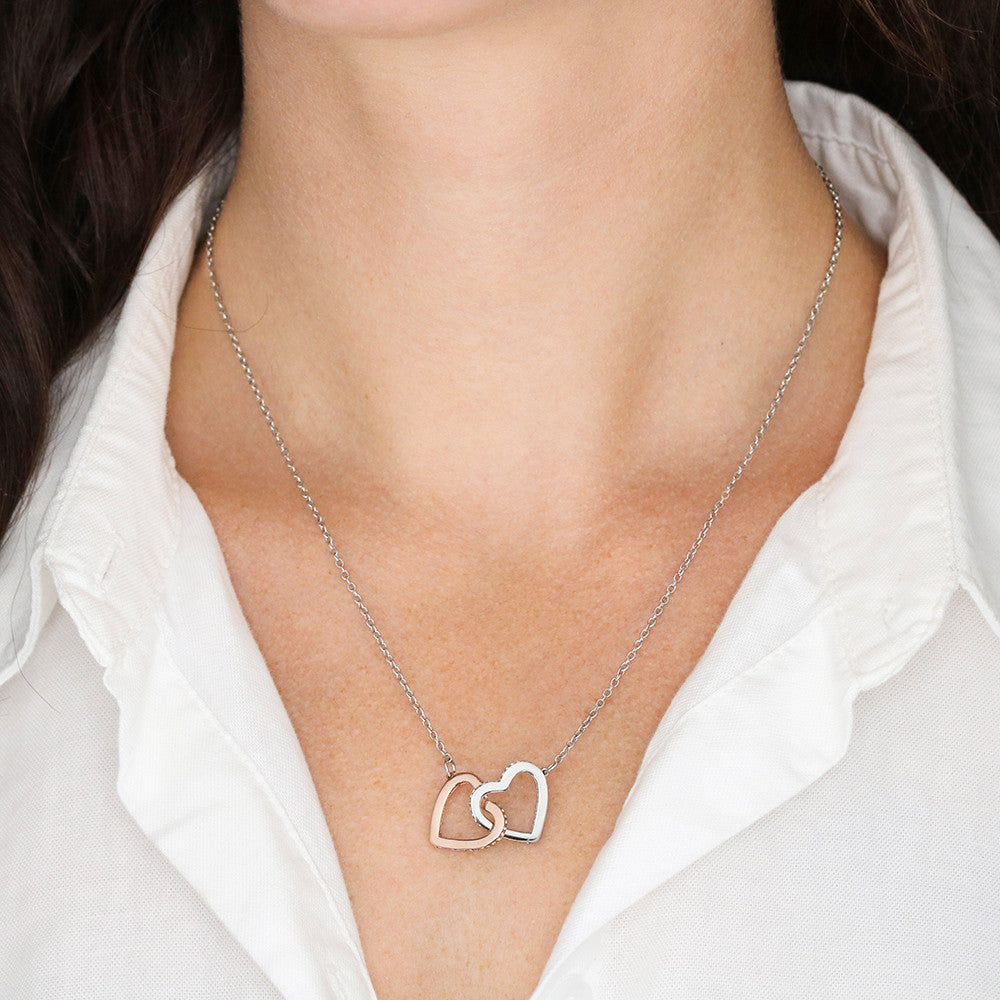 Granddaughter - Remember - Interlocking Hearts Gift Set