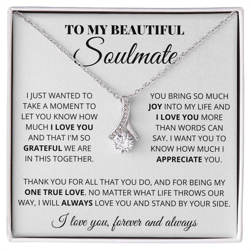 Soulmate - One True Love - Alluring Necklace