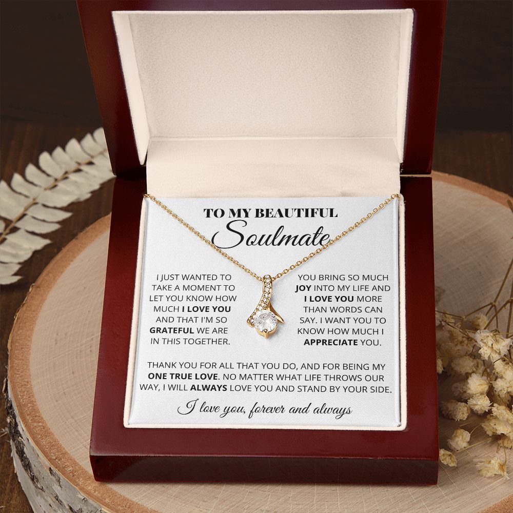 Soulmate - One True Love - Alluring Necklace