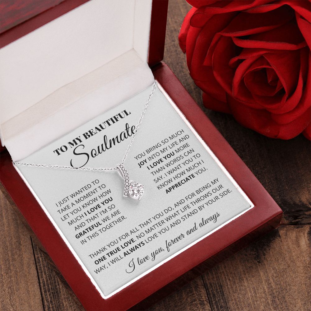Soulmate - One True Love - Alluring Necklace