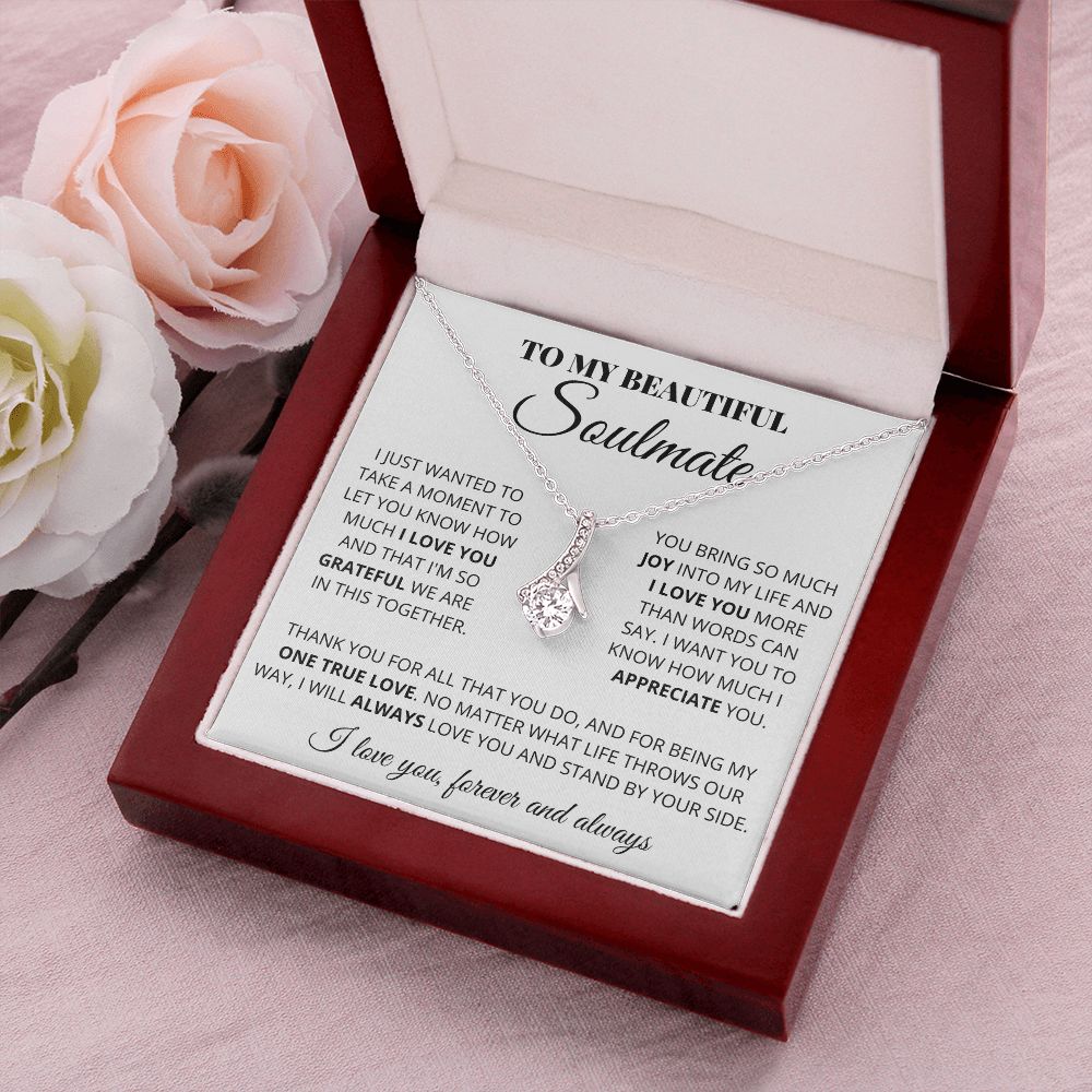 Soulmate - One True Love - Alluring Necklace