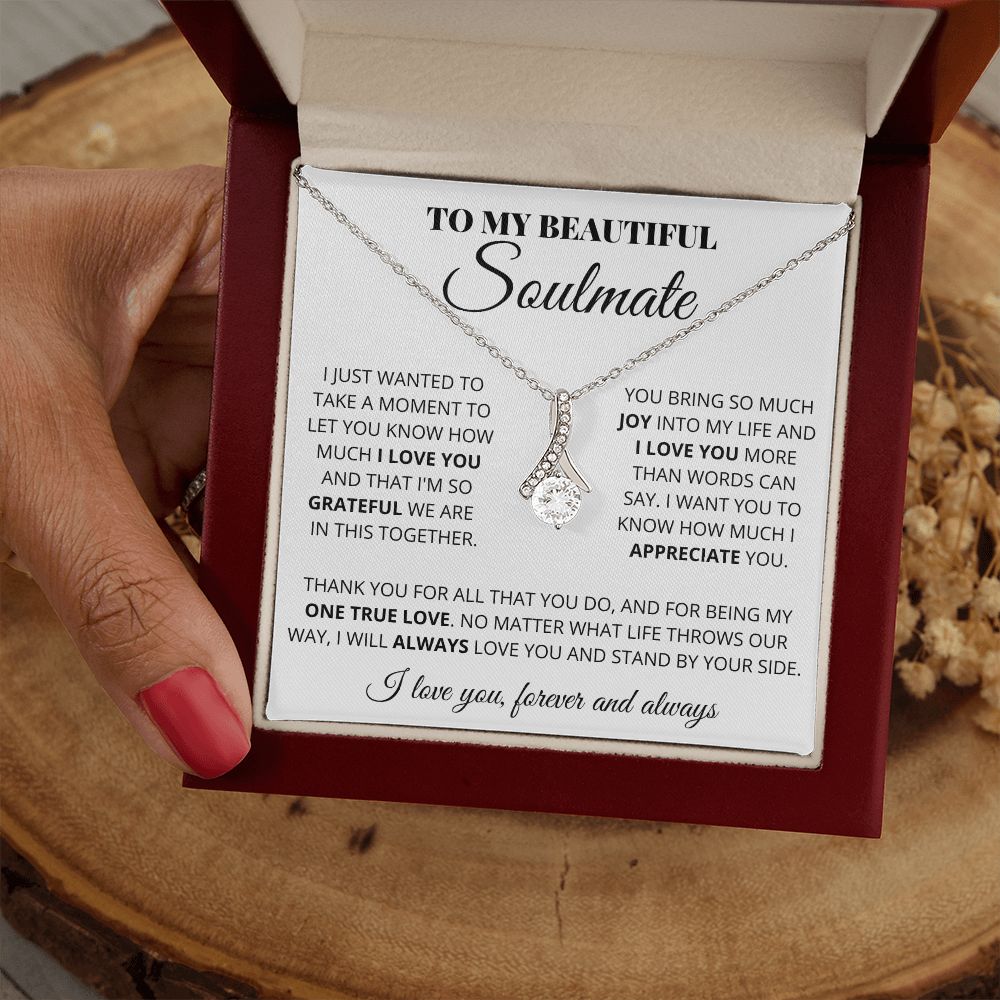 Soulmate - One True Love - Alluring Necklace