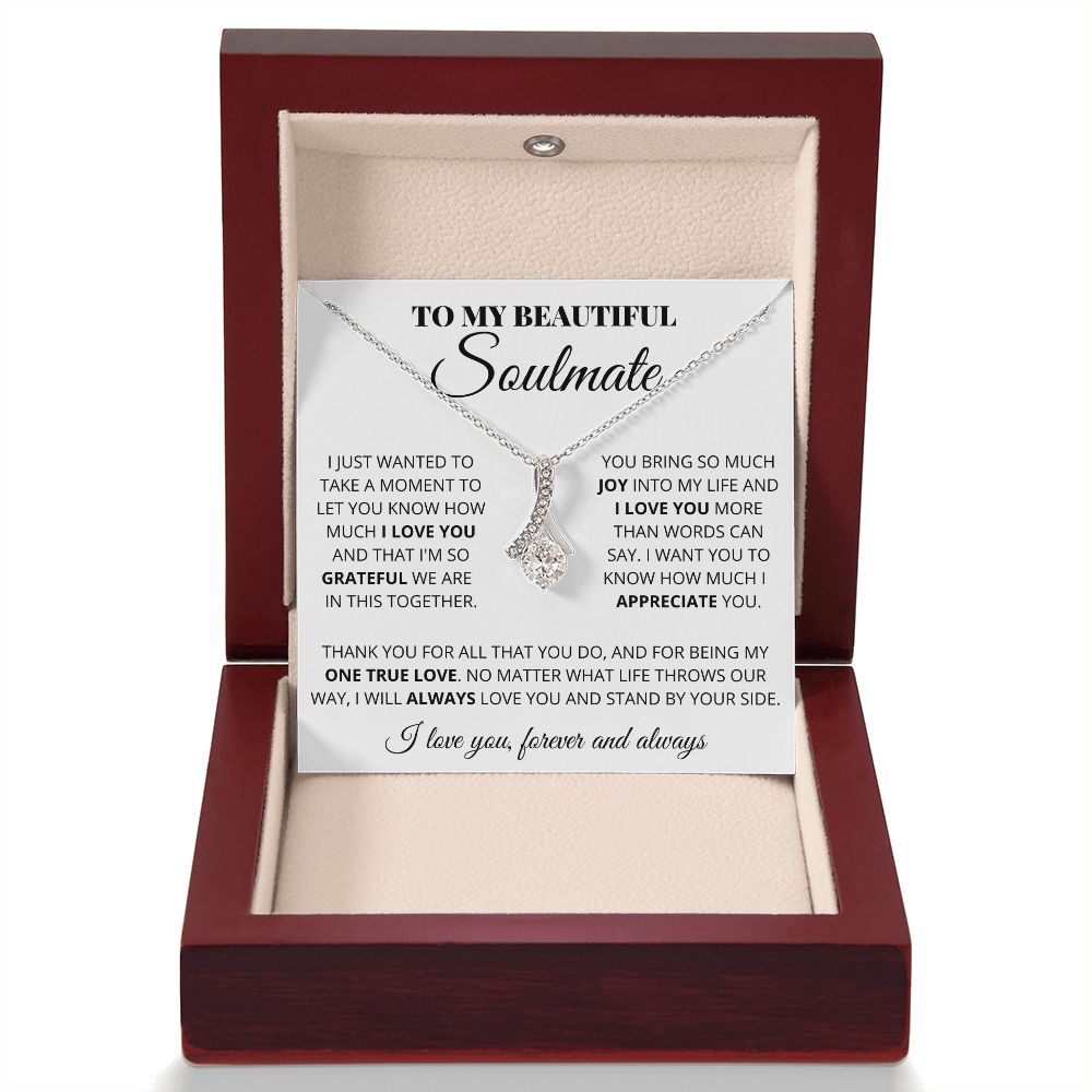 Soulmate - One True Love - Alluring Necklace