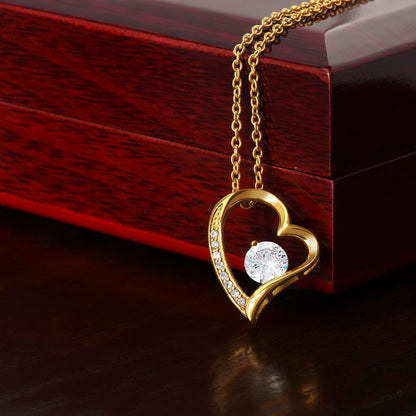 Mom to Daughter - Always - Love Knot Necklace mtd015