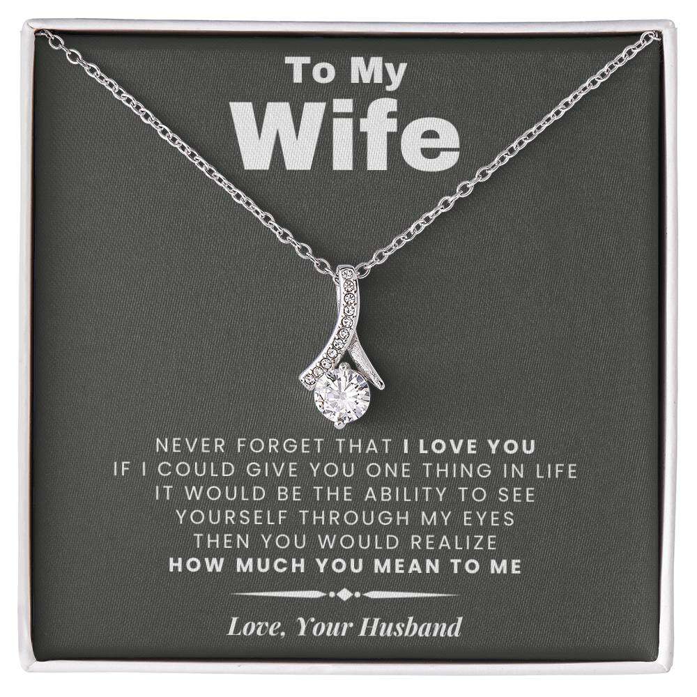 Give Love Gifts: Wife - One Thing - Alluring Gift Set: 14k White / Two-Tone Standard