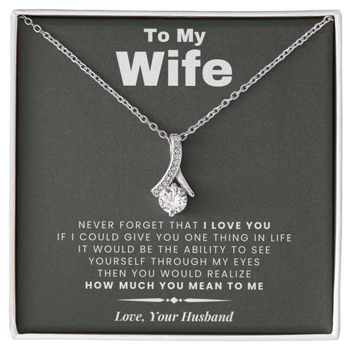 Give Love Gifts: Wife - One Thing - Alluring Gift Set: 14k White / Two-Tone Standard