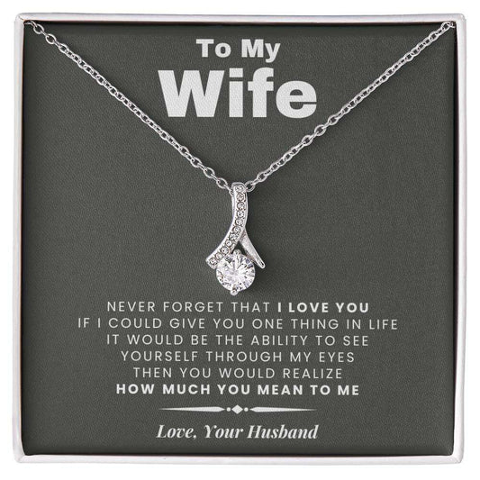 Give Love Gifts: Wife - One Thing - Alluring Gift Set: 14k White / Two-Tone Standard