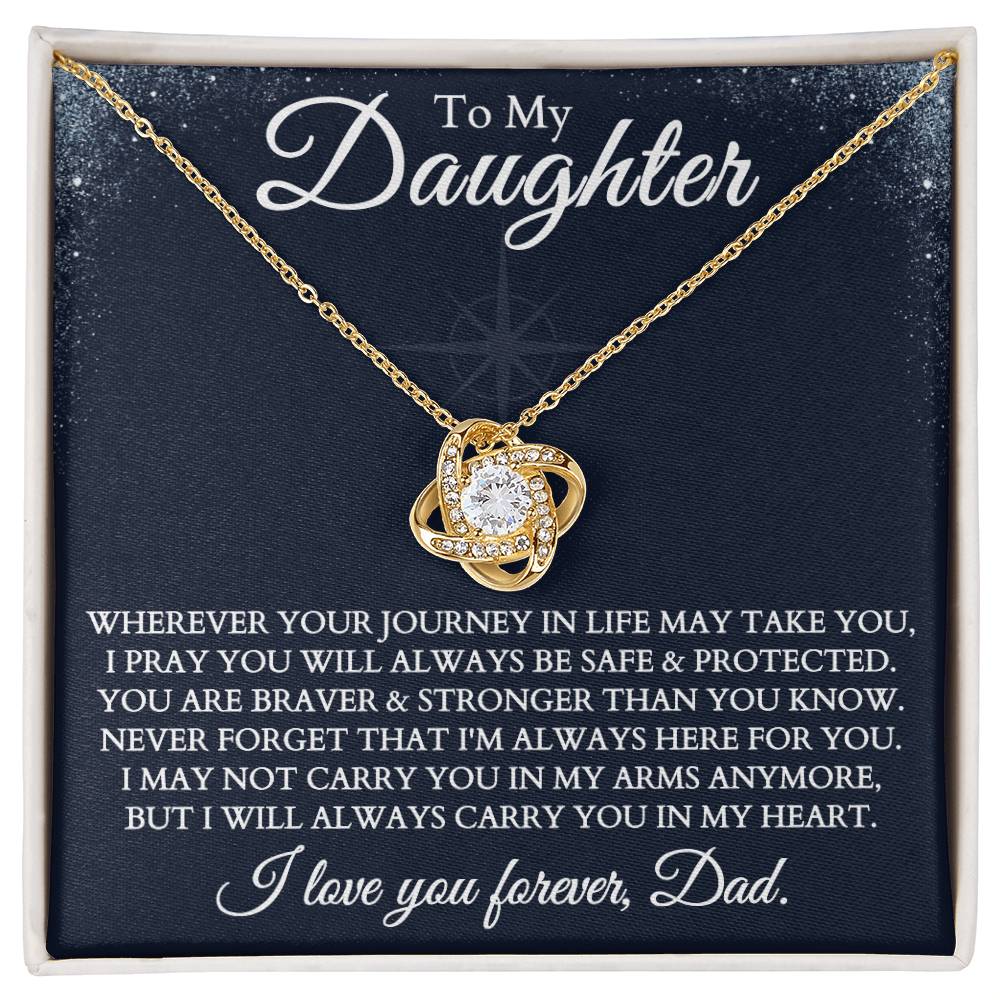 Dad to Daughter - Journey - Love Knot Gift Set