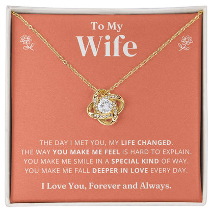 Wife - Hard To Explain - Love Knot Gift Set