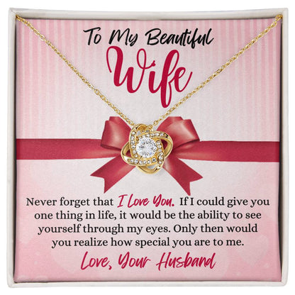 Wife - Only Then - Love Knot Gift Set