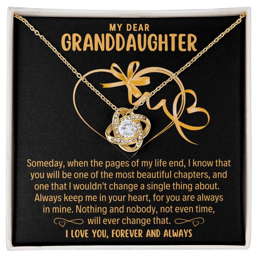 Granddaughter - Pages - Love Knot Gift Set