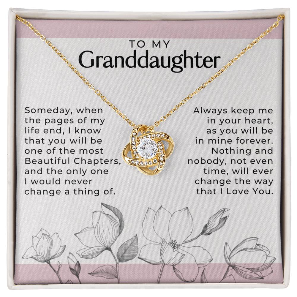 Granddaughter - Chapters - Love Knot Gift Set