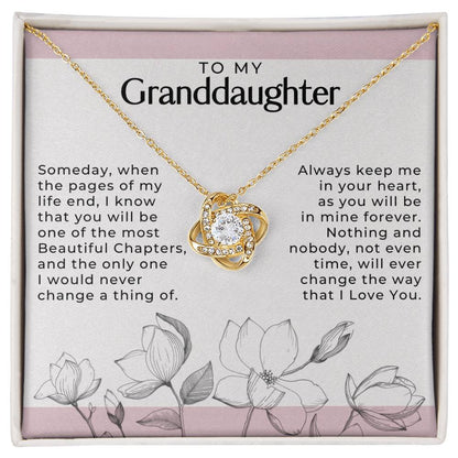 Granddaughter - Chapters - Love Knot Gift Set