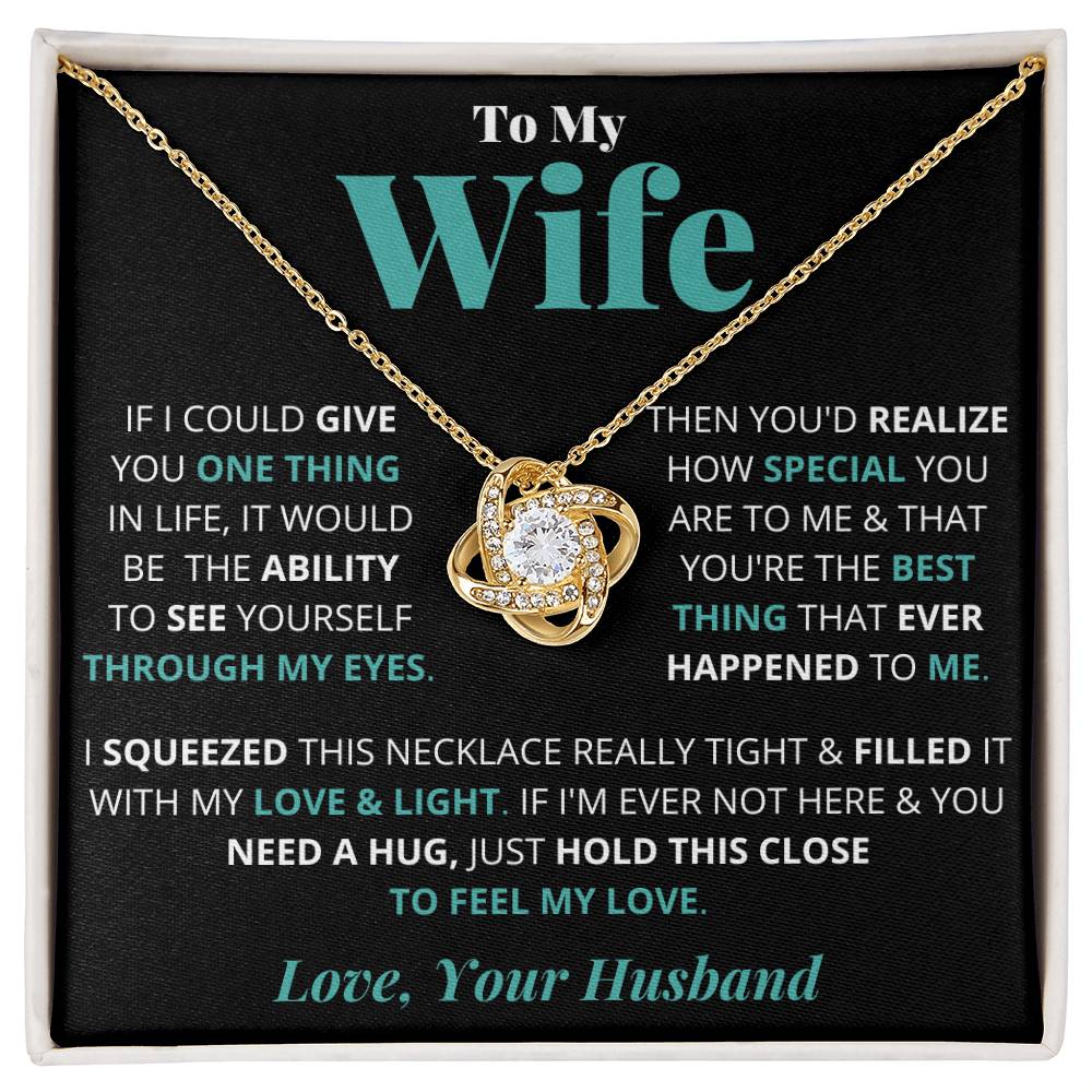 Wife - Feel My Love - Love Knot Gift Set