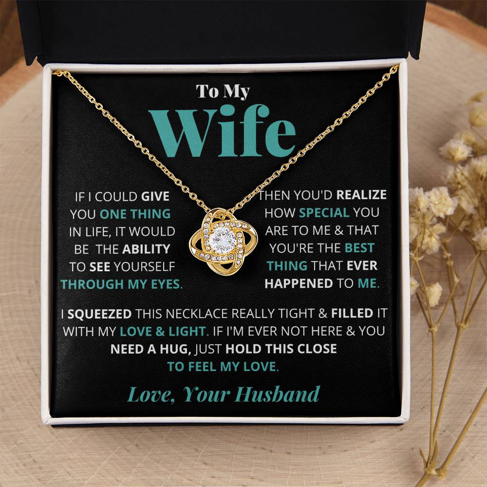 Wife - Feel My Love - Love Knot Gift Set