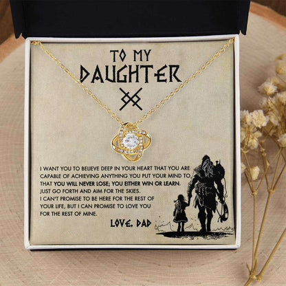 Give Love Gifts: Dad to Daughter - Capable - Love Knot Gift Set