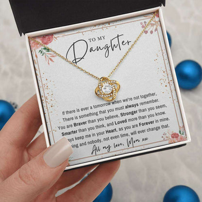 Give Love Gifts: Mom to Daughter - Remember - Love Knot Gift Set