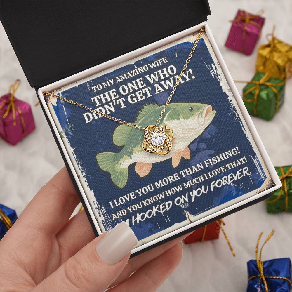 Wife - Hooked - Love Knot Gift Set