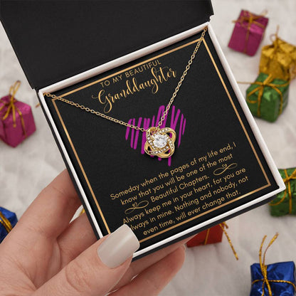 Granddaughter - Nothing - Love Knot Gift Set