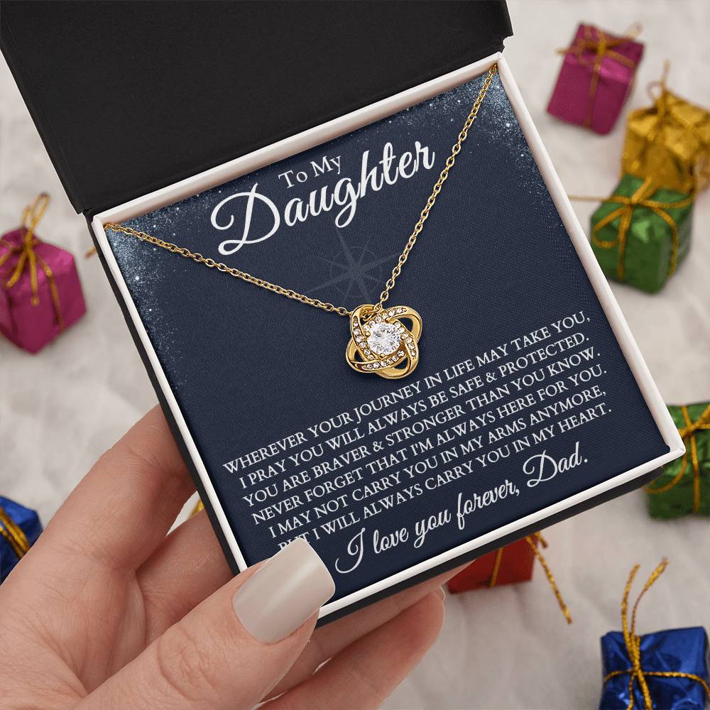 Dad to Daughter - Journey - Love Knot Gift Set