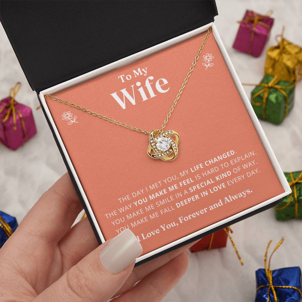 Wife - Hard To Explain - Love Knot Gift Set