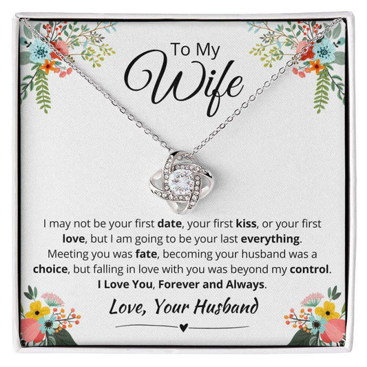 Give Love Gifts: Wife - Choice - Love Knot Gift Set: 14K White / Two-Tone Standard
