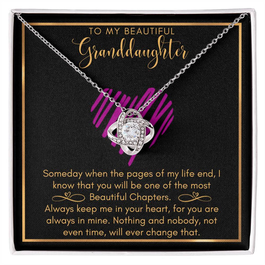 Granddaughter - Nothing - Love Knot Gift Set
