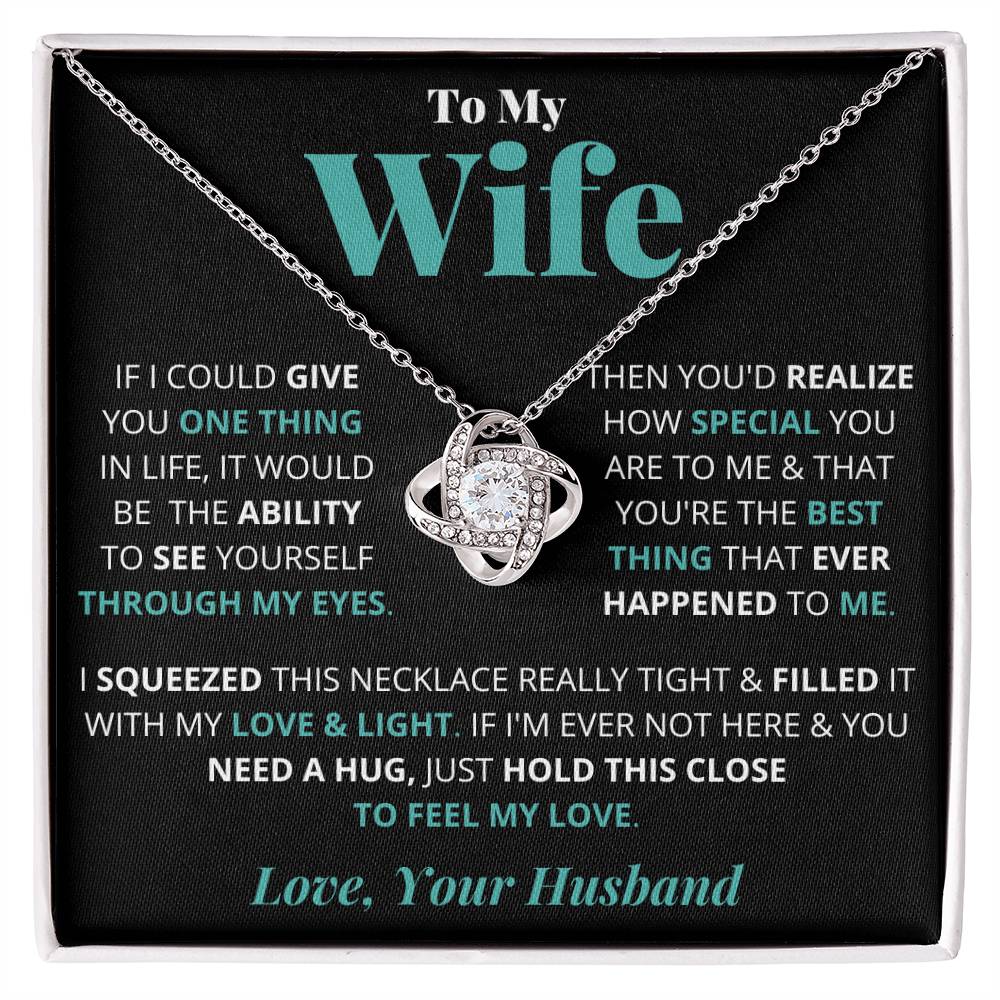 Wife - Feel My Love - Love Knot Gift Set