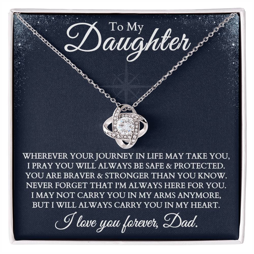 Dad to Daughter - Journey - Love Knot Gift Set
