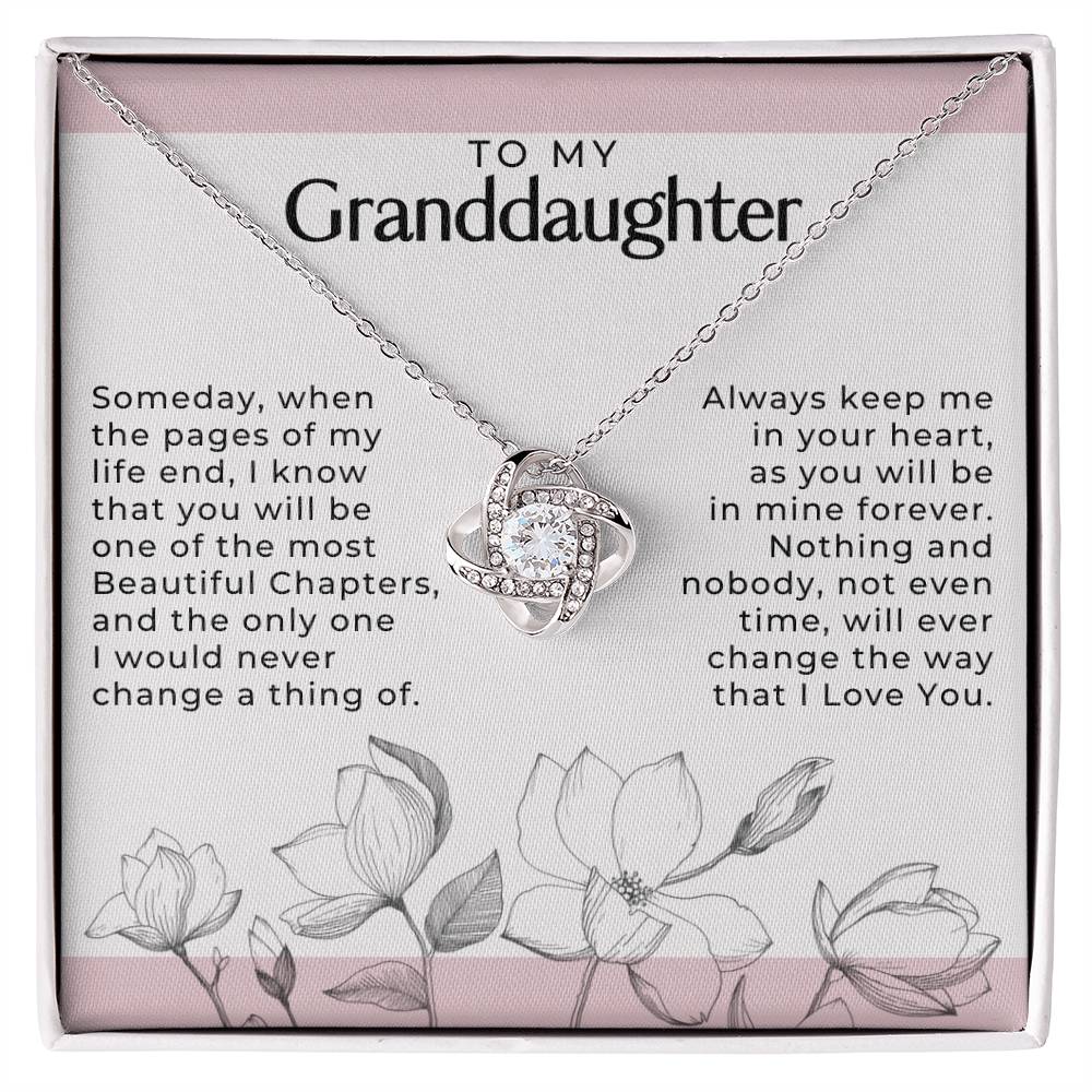 Granddaughter - Chapters - Love Knot Gift Set