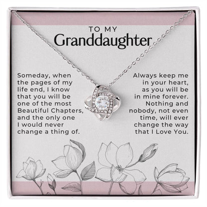 Granddaughter - Chapters - Love Knot Gift Set