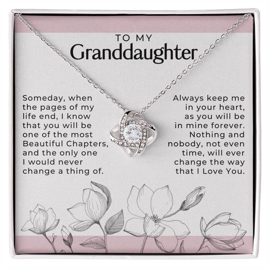 Granddaughter - Chapters - Love Knot Gift Set