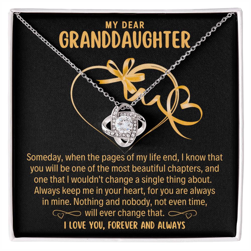 Granddaughter - Pages - Love Knot Gift Set