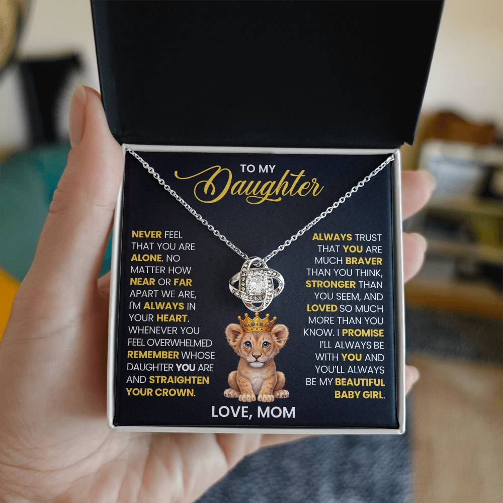 Mom to Daughter - Crown - Love Knot Gift Set GL002
