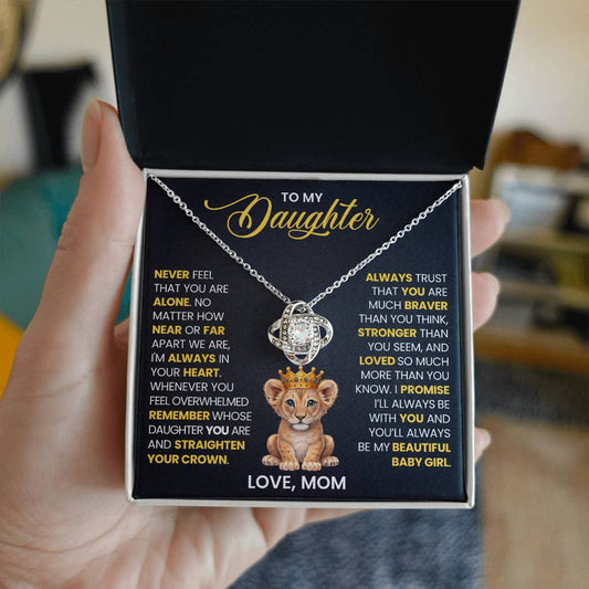 Mom to Daughter - Crown - Love Knot Gift Set GL002