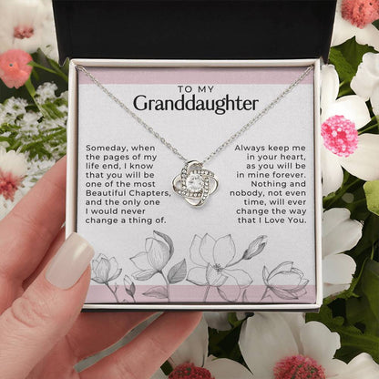 Granddaughter - Chapters - Love Knot Gift Set