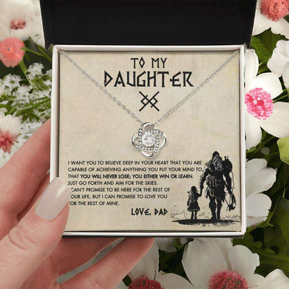 Give Love Gifts: Dad to Daughter - Capable - Love Knot Gift Set