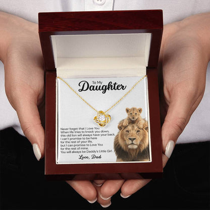 Dad to Daughter - Daddy's Girl - Love Knot Gift Set