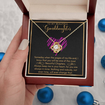 Granddaughter - Nothing - Love Knot Gift Set