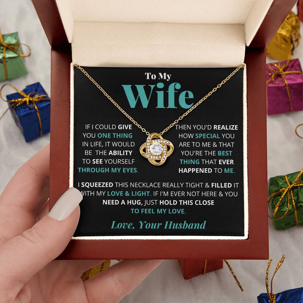 Wife - Feel My Love - Love Knot Gift Set
