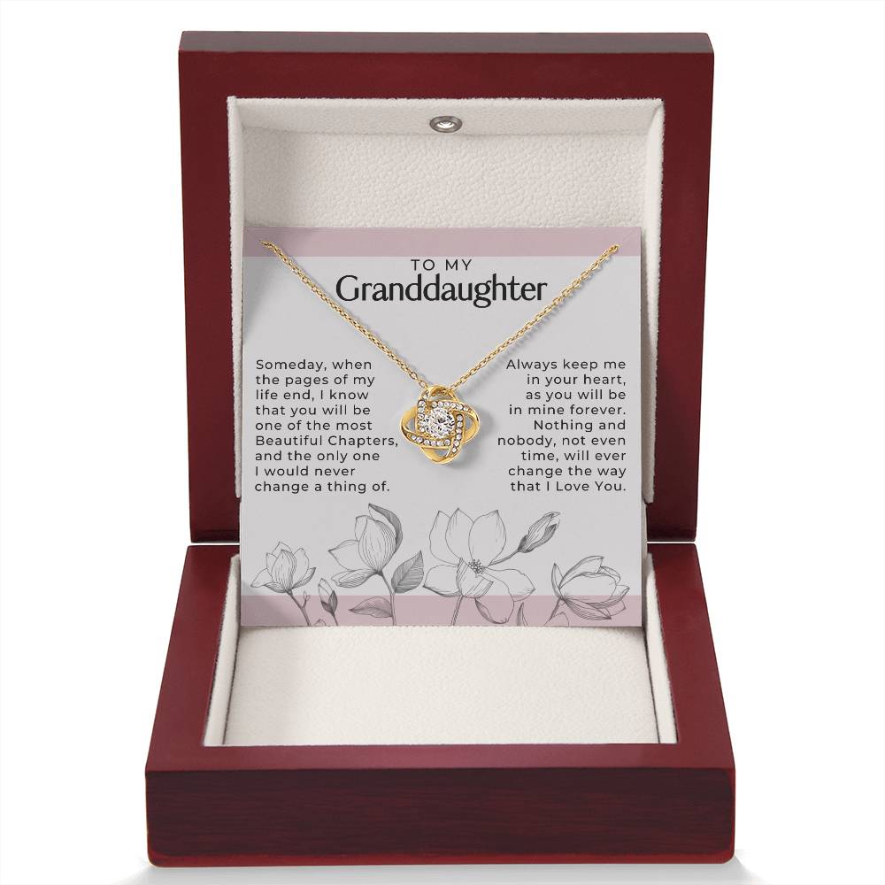 Granddaughter - Chapters - Love Knot Gift Set