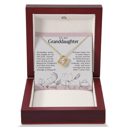 Granddaughter - Chapters - Love Knot Gift Set