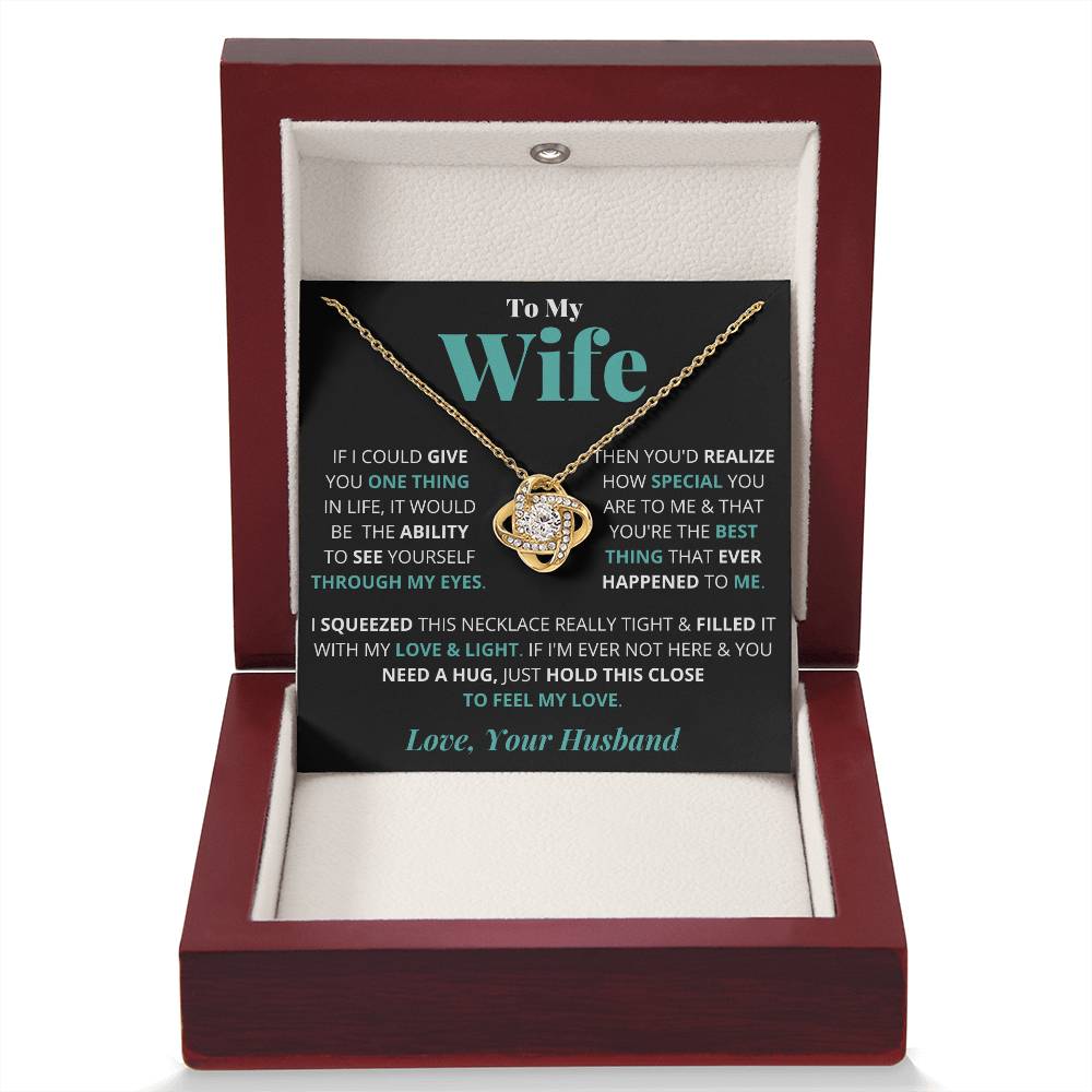 Wife - Feel My Love - Love Knot Gift Set