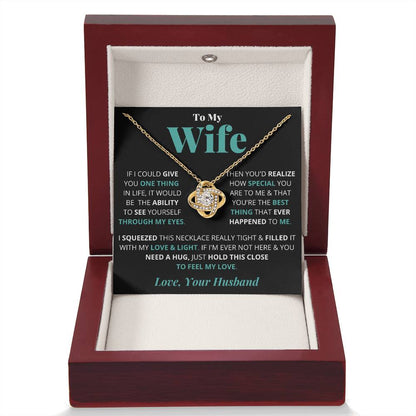 Wife - Feel My Love - Love Knot Gift Set