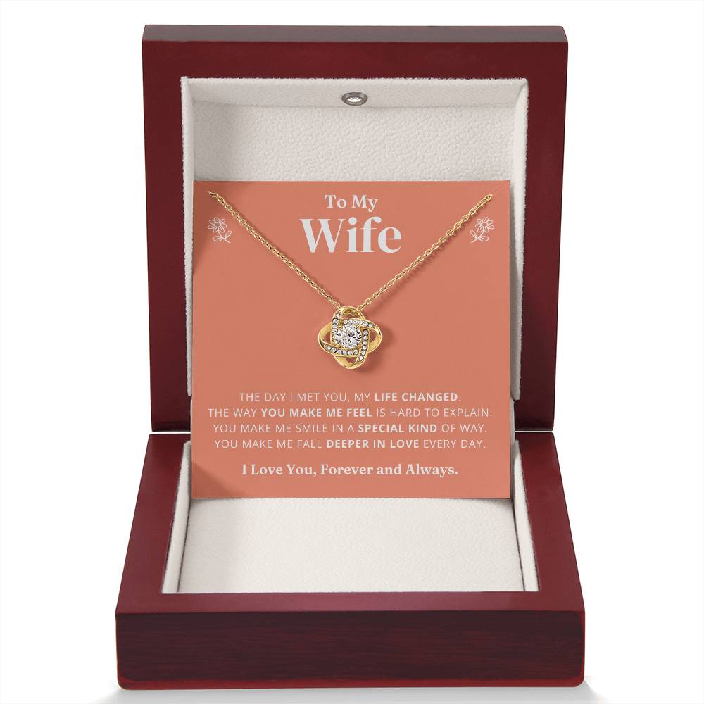 Wife - Hard To Explain - Love Knot Gift Set