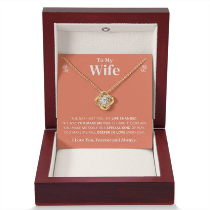 Wife - Hard To Explain - Love Knot Gift Set