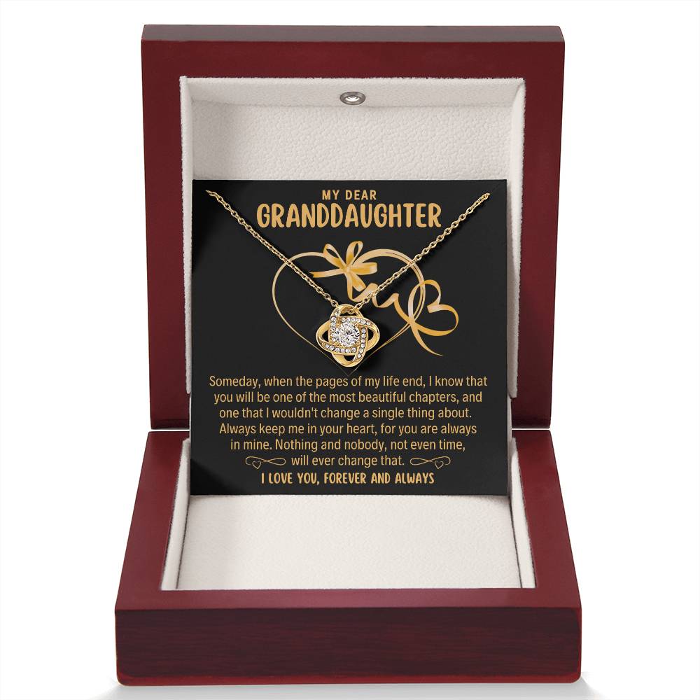Granddaughter - Pages - Love Knot Gift Set